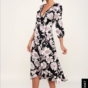 Lulus floral dress